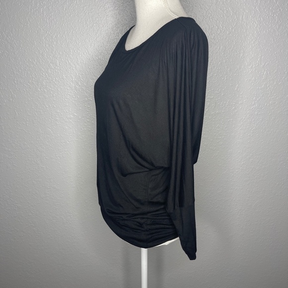Black Blouse round neck casual wear - Picture 4 of 7